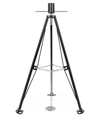Camco Eaz-Lift King Pin camper/Rv Tripod 5th Wheel Stabilizer- Adjustable Height from 38 1/2" to 50"-5,000 lb Load Capacity-Folds for Easy Rv Storage 48855