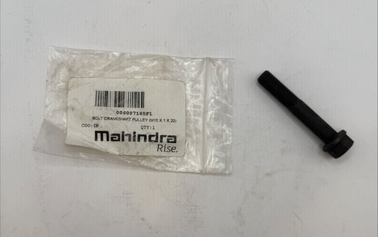 Mahindra Bolt Crankshaft Pulley 006007165F1