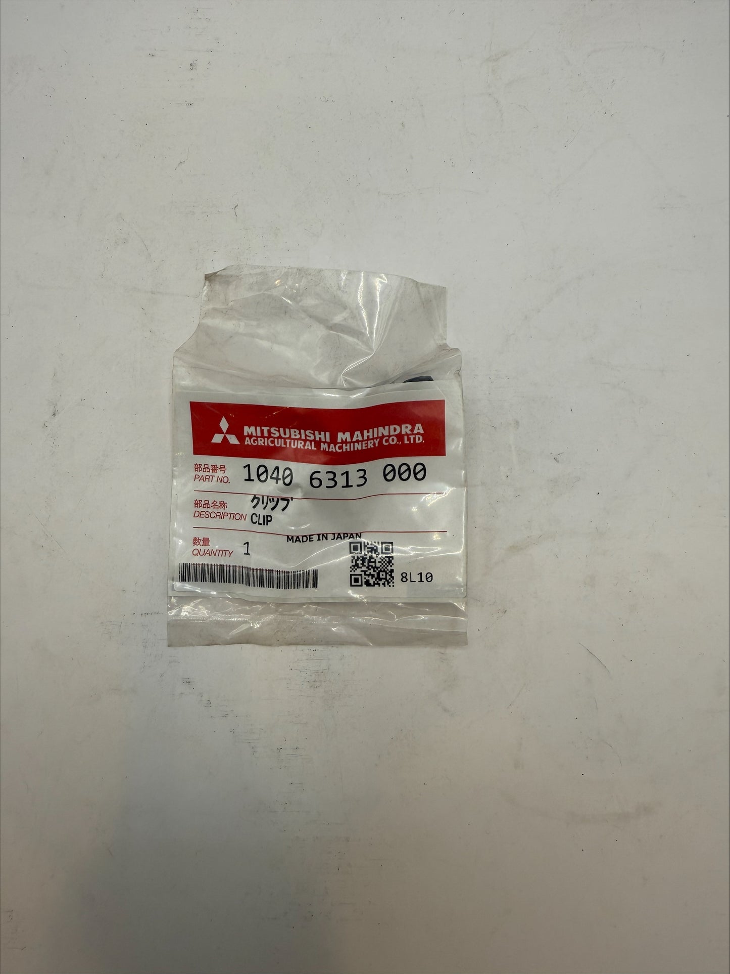 Mahindra Plastic Clip 10406313000