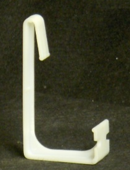 RV Curtain Tie Back, White Plastic 30I43390A