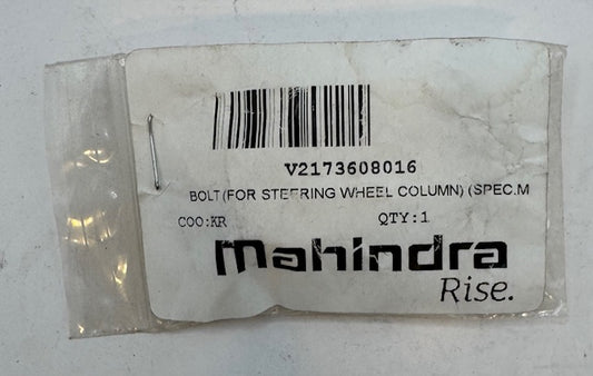 Mahindra Bolt (For Steering Wheel Column) V2173608016