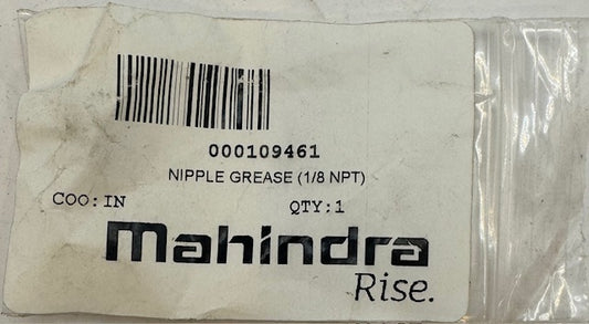 Mahindra Nipple Grease 1/8 NPT 000109461