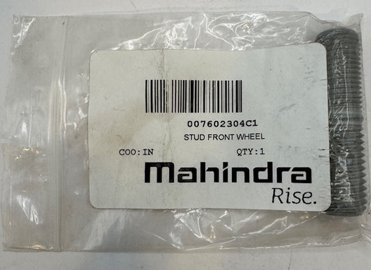 Mahindra Front Wheel Stud 007602304C1