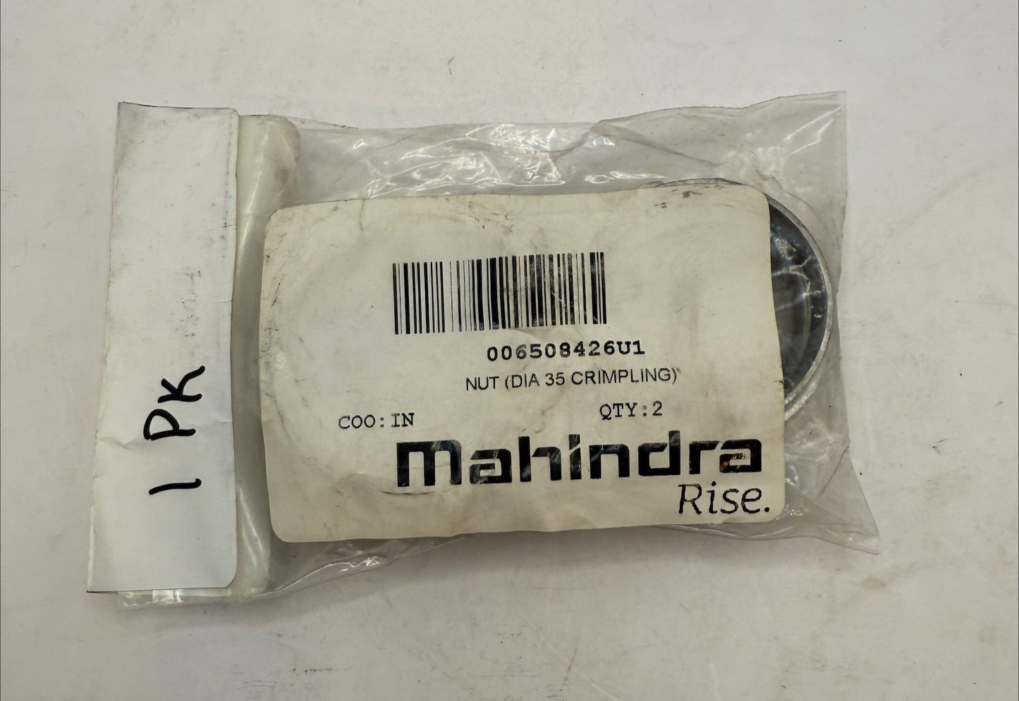 Mahindra Crimping Nut 006508426U1