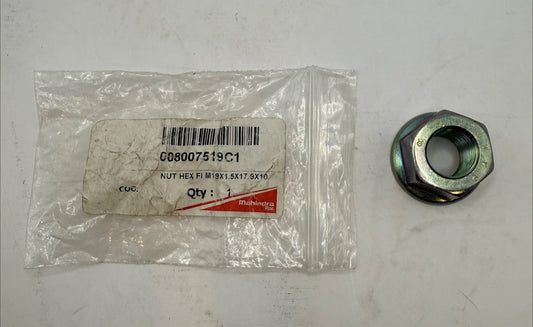 Mahindra Hex Nut 008007519C1