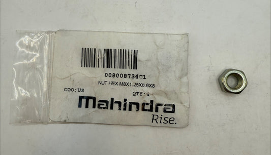 Mahindra Hex Nut 008008734C1