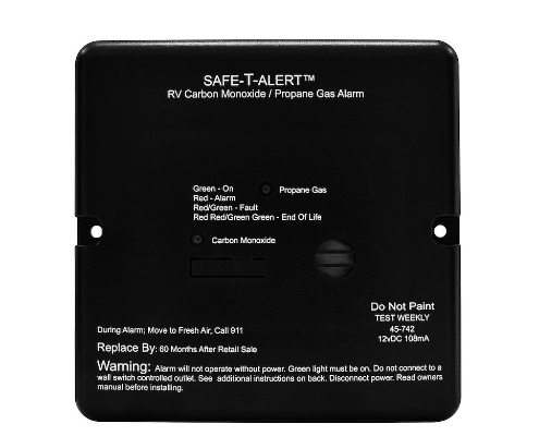 Safe T Alert Dual Carbon Monoxide & Propane Gas Alarm (45-742-BL) 03-2165