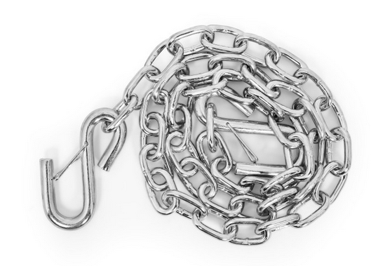 Camco Safety Chains - Class I (2,000lb Rated)48"w/springhooks(E/F) 50022