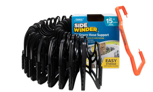Camco Sidewinder Rv Sewer Hose Support 15' 43041