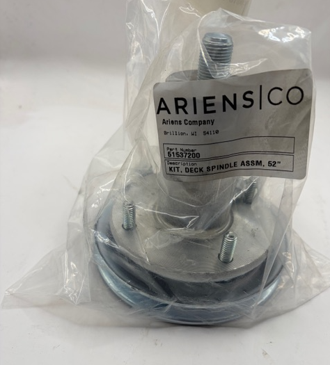 Ariens/Gravely Spindle Assy 51537200