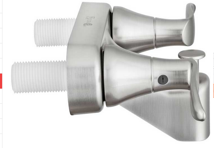 Dura Faucet Rv Tub Shower Diverter Faucet DF-SA1100LH-Sn