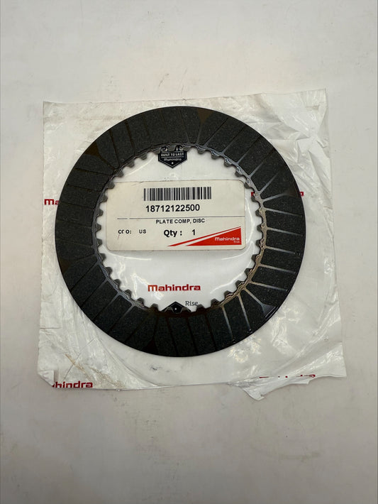 Mahindra Plate Comp Disc 187122500