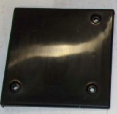RV Slide Out Exterior Square Corner Cap 2X40745A