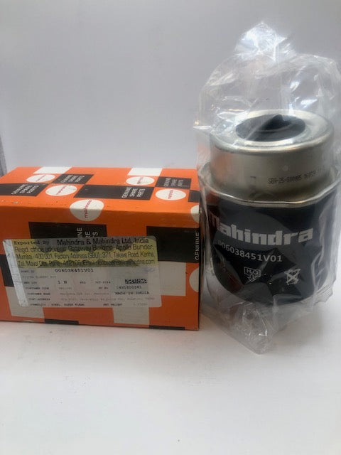Mahindra Fuel Filter 006038451V01