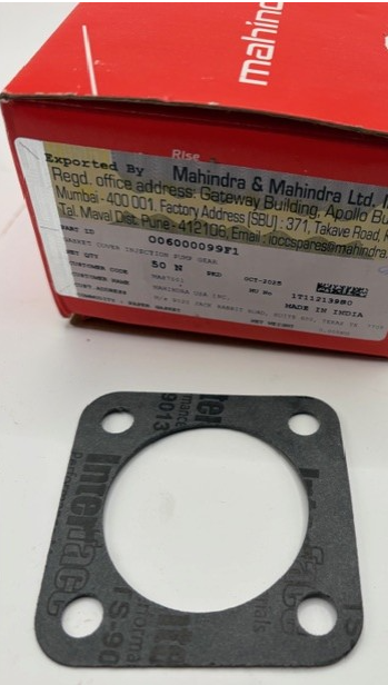 Mahindra Gasket Cover Injection Pump Gear 006000099F1