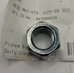 Ariens/Gravely Hex Nut 06500920