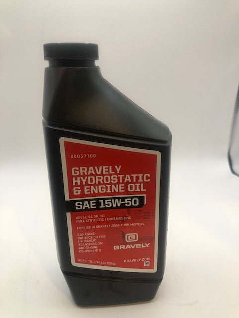 Gravely Hydrostatic Oil 15W-50