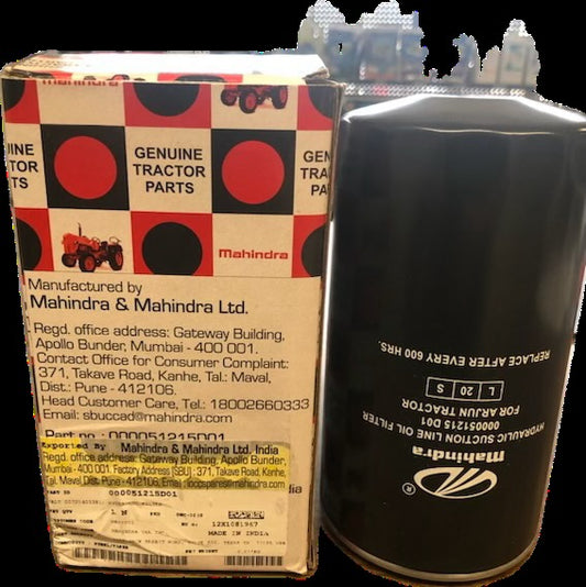 Mahindra Hydraulic Filter 000051215D01