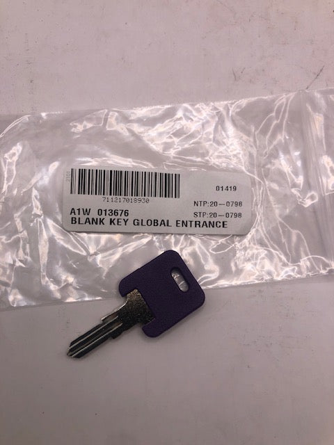 Blank Purple Global Key 013-676