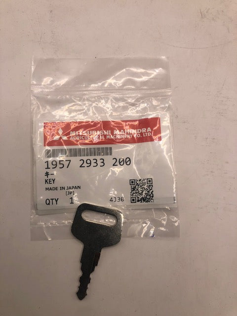 Mahindra Ignition Key 19572933200