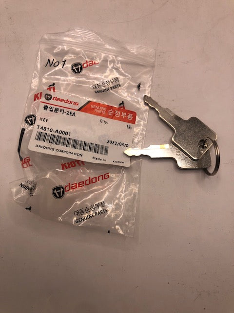 Kioti Cabin Door Key T4810-A0001