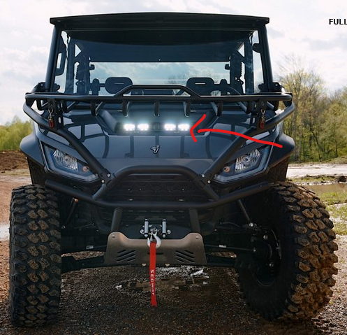 Segway Fugleman & UT 10 Crew In Hood Light Bar Kit LB-SGH
