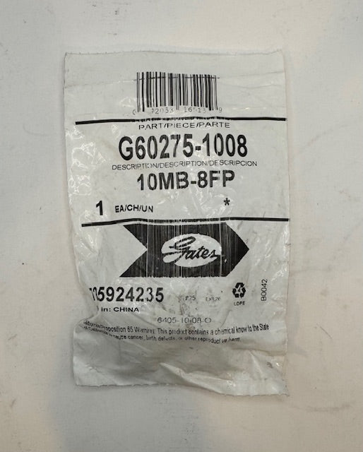 Universal Hydraulic Fitting G60275-1008