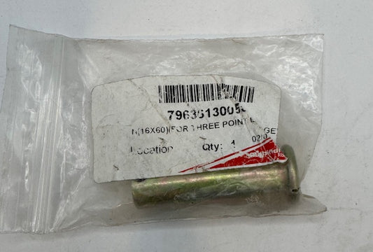 Mahindra Pin (16x60) 3PT Link 79636130050