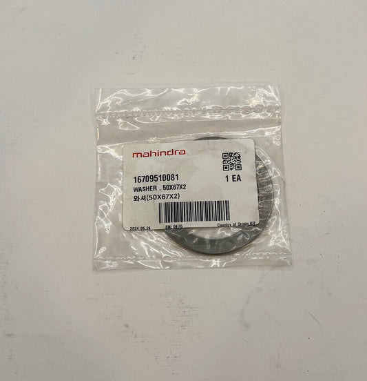 Mahindra Washer-50X67X2 16709510081