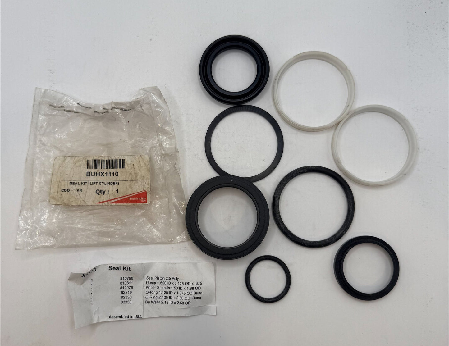Mahindra Seal Kit (Lift Cylinder) BUHX1110