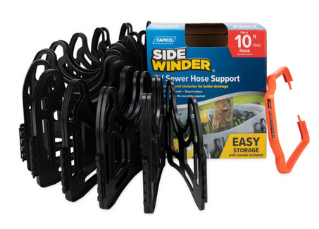 Camco Sidewinder Rv Sewer Hose Support 10'