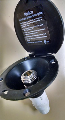 Rv 3" Spray Port W Quick  Disconnect 60P15936A