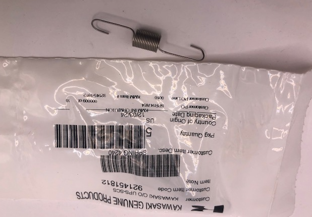 Kawasaki Choke Spring 92145-1812