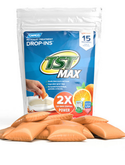 Camco Tst Max Marinie/Rv Toilet Treatment Drop Ins Citrus Scent 41189