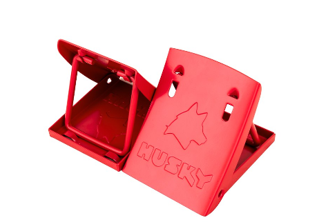 Husky Foldable Wheel Chocks, Set of 2 w/Storage Case 38512