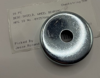 Ariens/Gravely Wheel Bearing Shield 09357800