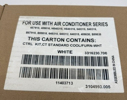 Dometic Control Kit (3316230.700) 26-9431