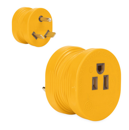 Camco Power Grip 30AM/15AF Adapter 55233