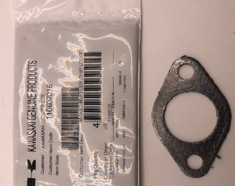 Kawasaki Muffler Gasket 11060-7016