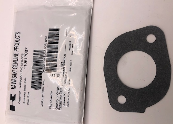 Kawasaki Insulator Gasket 11061-7087