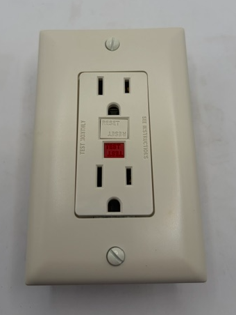 GFCI Receptacle Light Almond (5600-LA) 261613