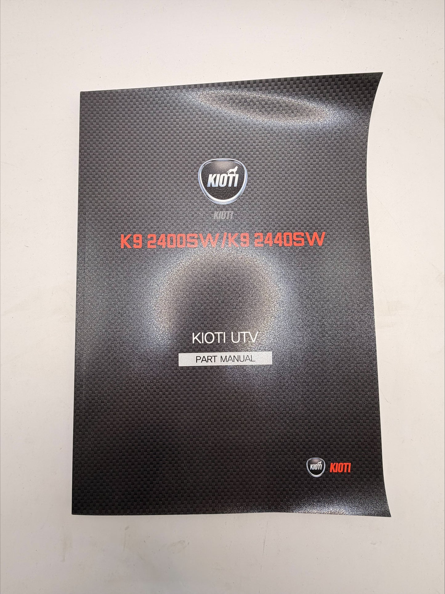 Kioti Parts Manual K9 2400SW - GMP-0033