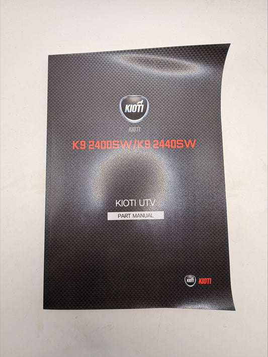 Kioti Parts Manual K9 2400SW - GMP-0033