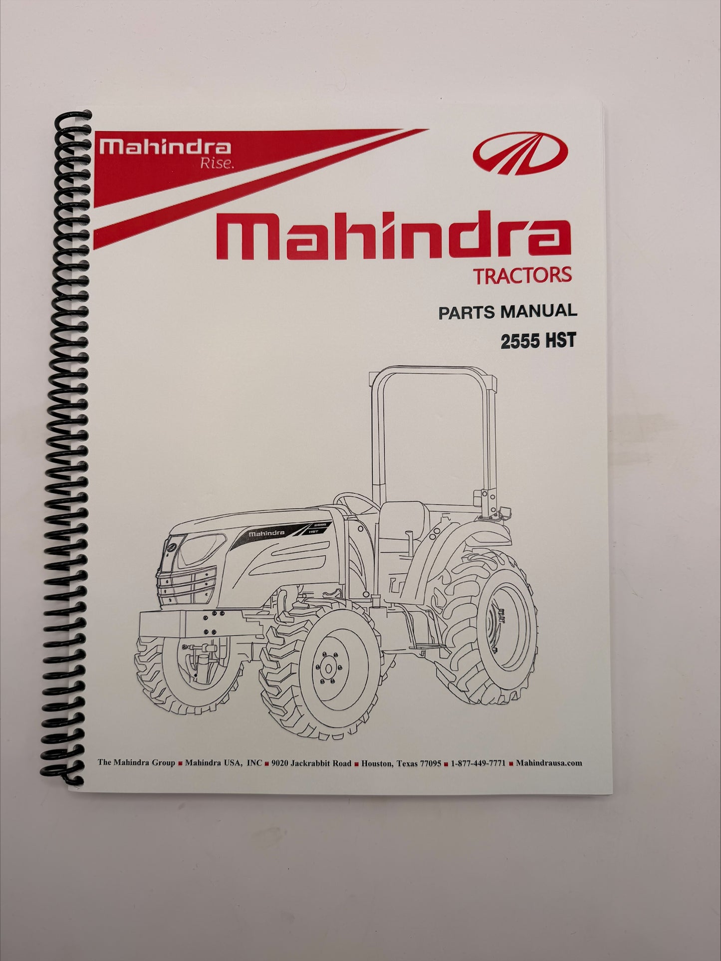Mahindra Service Manual 2555 - 12319500010