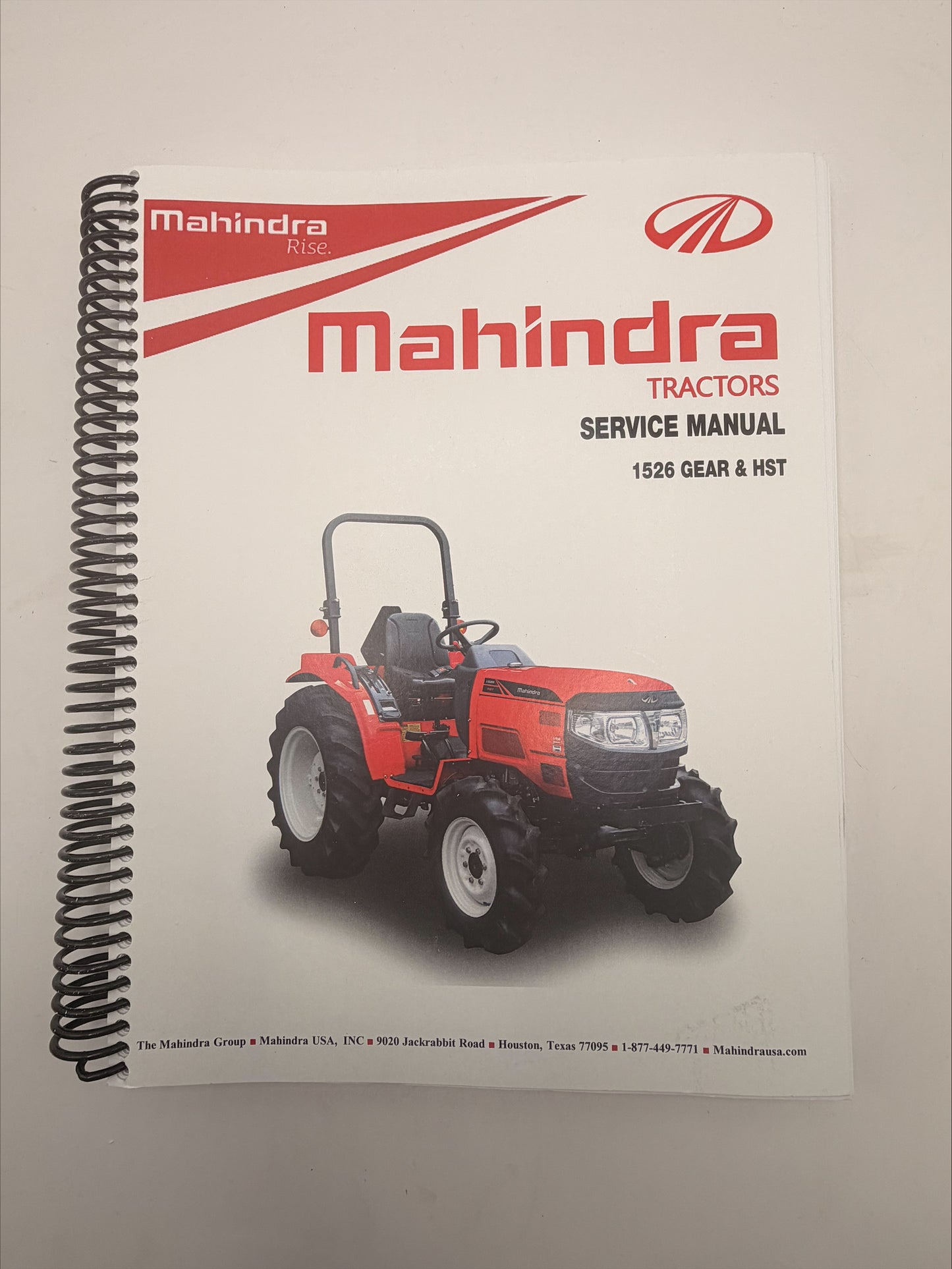 Mahindra Service Manual 1526 - PMSM1526GH
