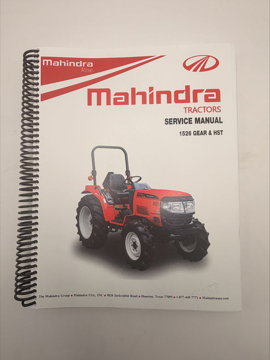 Mahindra Service Manual 1526 PMSM1526GH