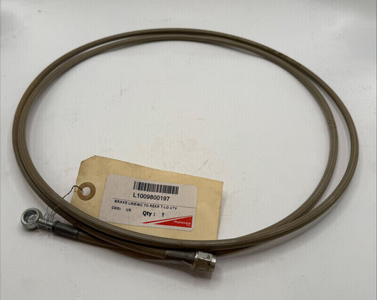 Mahindra Brake Line - MC to Rear - L1009800197
